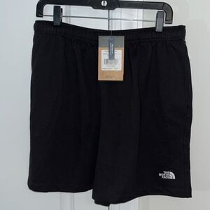 NWT New $55 The North Face Mens Black Half Dome men’s fleece shorts M work out